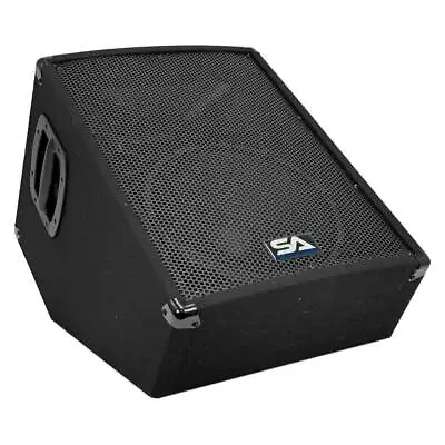 Powered 2-Way 12  Floor / Stage Monitor Wedge Style With Titanium Horn • $274.99