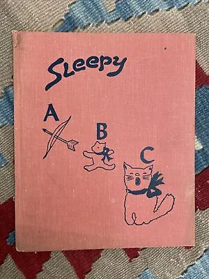 1953 Vintage Sleepy ABC Margaret Wise Brown Esphyr Slobodkina A B C 1st Edition • $50