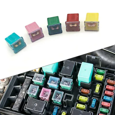 Waterproof Square Fuse 20A 30A 40A 50A 60A Car Fuse Tube Fuse Accessories 1PC • $4.54