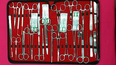 137 Pc Us Military Field Minorsurgery Surgical Veterinary Dental Instruments Kit • $50.59