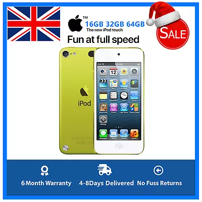 £85.90 • Buy Apple IPod Touch 5th Generation 16GB, 32GB, 64GB - Yellow & FREE SHIPPING