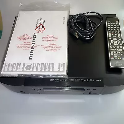 Marantz UD5005 High End Super Audio CD Blu Ray Disc SACD Player Manual & Remote • $250