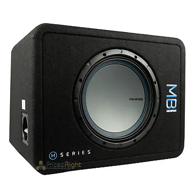 Memphis Audio Loaded Subwoofer Enclosure For A Single 500W RMS 10  Sub MBE10S2 • $279.95