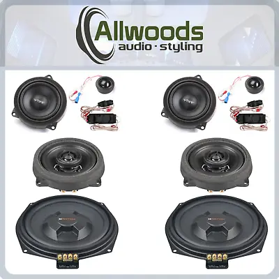 £469.99 • Buy BMW Speaker Upgrade Vibe And Match Front And Rear Plug And Play Set 3 Series E91