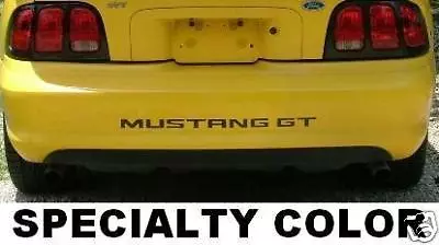 94-98 Mustang Bumper Inserts Letters Vinyl - Chrome • $16.88