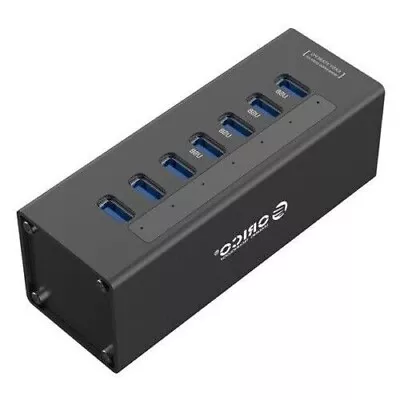 ORICO A3H7 7 Port High Speed USB 3.0 Hub With 12V/2.5A AU PLUG Power Adapter AU • $50