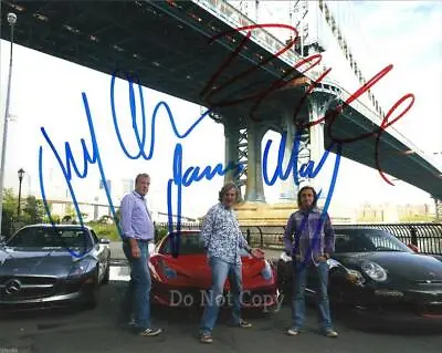 £19.33 • Buy Top Gear Group Signed Photo 8x10 Rp Jeremy Clarkson, Richard Hammond & James May