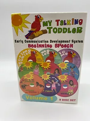 My Talking Toddler Early Communication Development System Beginning Speech Vol 1 • $6