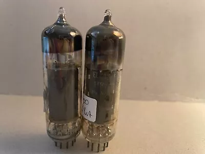 Balanced Matched Pair Mullard EL84 6BQ5  Vacuum Tubes  Rx1  • $83.99