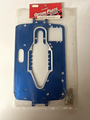 Dynamite Aluminum Chassis Plate For Traxxas T-Maxx - Blue DYN7605B NOS 2.5 RARE! • $84.99