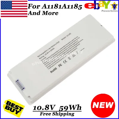 A1181 A1185 Battery For Apple MacBook13  MA255LL/A 020-5071-B MA566 MA561 • $21.95