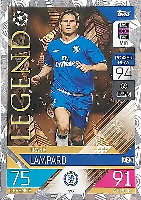 £1.95 • Buy Frank Lampard LEGEND Match Attax 2022/23 No.417 Chelsea Pack Fresh