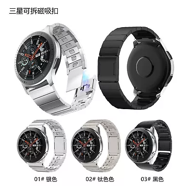 Stainless Steel Watch Band Strap For Samsung Galaxy Watch 3 45mm 46mm Gear S3 • $49.99