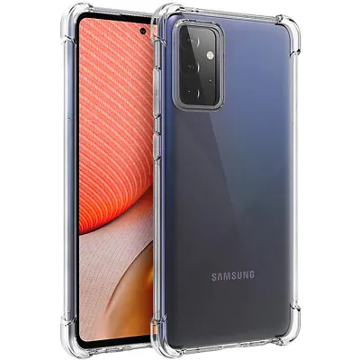 For Samsung Galaxy A72 5G A21s A52 A12 A51 A42 A32 A10 A02 Shockproof Case Cover • £2.85