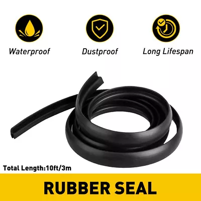 Rubber Seal Weather Strip Window Windshield Sunroof Weatherstrip 3M Molding Trim • $12.34