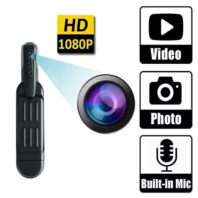 £13.49 • Buy Mini Spy Hidden Pocket Pen Camera Audio Video Recorder DVR Security Cam 1080P HD