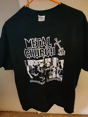 Metal Church - 'Merciless Onslaught' Tshirt XL Metallica Sanctuary Armored Saint • $9.99