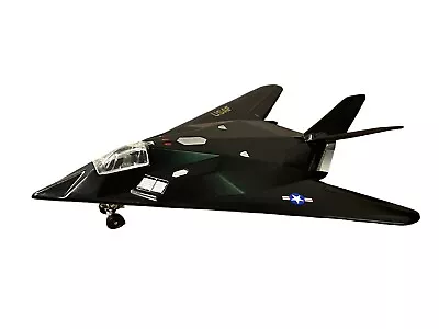 USAF United States Air Force F-117A Diecast Black Night Hawk Pullback Airplane • $13.99