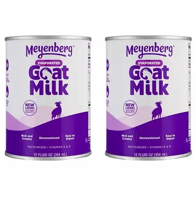 Meyenberg Evaporated Goat Milk- 12 Fl Oz. (2 Pack) • $12.69