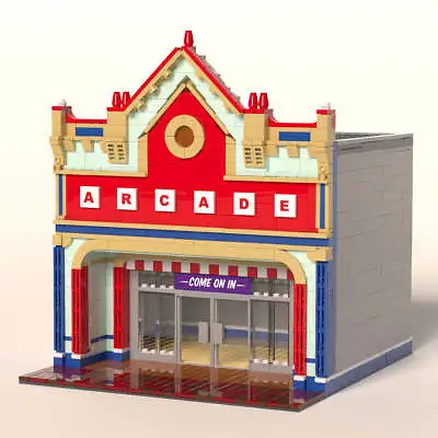 Arcade Modular Building - Custom MOC • $8.57