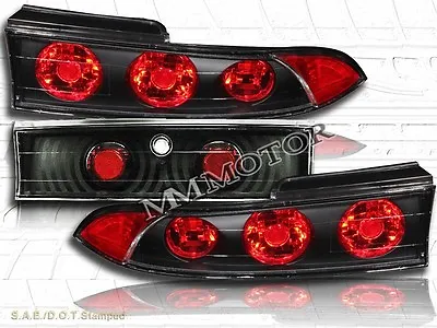 95-99 97 98 99 Mitsubishi Eclipse Tail Lights Black 3pc 96 • $96.99