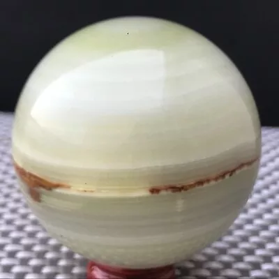 394G Natural Afghan Jade Energy Magic Crystal Ball Sample Healing • $3.25