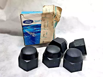 Nos Genuine Ford Xd Xe Xf Wheel Nut Caps Box Of 5 • $22