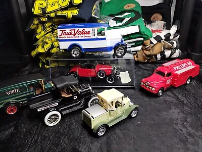 Amazing Vintage Lot Of (6) Mixed Manufacturer Diecast Car Collection! • $14.95