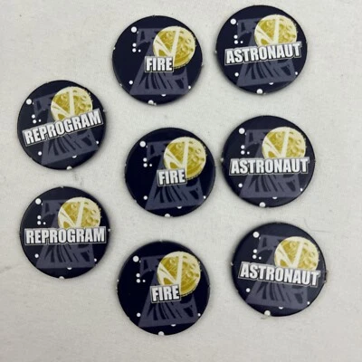 $9.25 • Buy Zathura Board Game Replacement Defense Tokens Chips 8 Pieces 2005