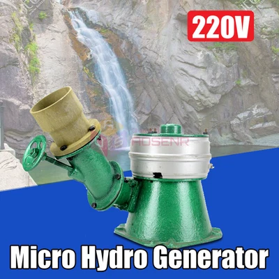 £249.99 • Buy NEW Micro Hydro Water Turbine Single Phase Generator Hydroelectric Magnet  500W