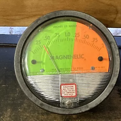 DWYER MAGNEHELIC PRESSURE GAUGE 15 PSIG Used • $20