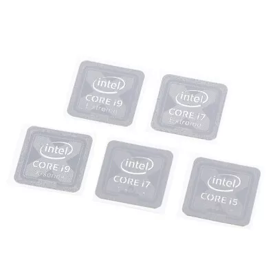 10th Generation Intel Core I9 I7 I5 I3 CPU Metal Sticker Laptop Logo Stic:da • £3.43