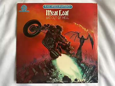 Original 1980 Meatloaf  Bat Out Of Hell  Half-Speed Mastered LP EPIC Records NM • $17.99