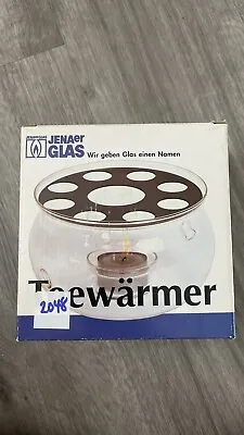 Jenaer Glas Teewarmer Glass Tea Warmer Base With Tealight Candle Made In Germany • $39