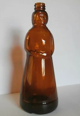 MRS. BUTTERWORTH'S 10  Amber Glass Syrup Bottle Butter-Worth's 60' 70's Era • $7.99