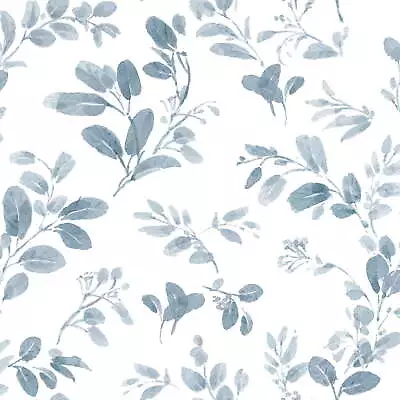 RoomMates Dancing Leaves Peel And Stick Wallpaper 20.5 In X 18 Ft • $31.75