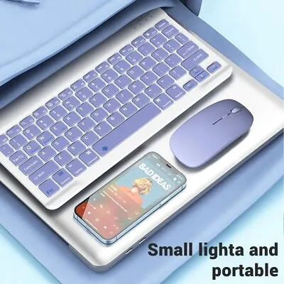 Mini Wireless Bluetooth Keyboard Mouse For Android IOS Tablet For IPad Keyboards • $25.40