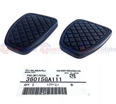 Subaru Impreza Forester Liberty Legacy BRZ Pedal Rubber Pad Set Brake Clutch • $9.26