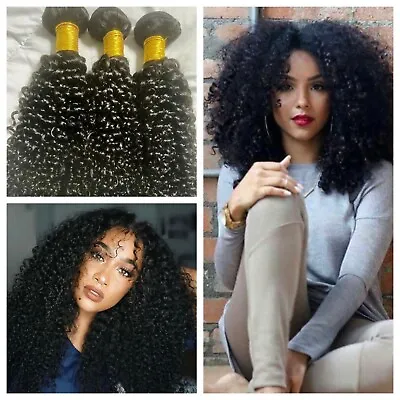 (1) Malaysian Curly Bundle - 100% Human Hair - 22 Inches • $48.87