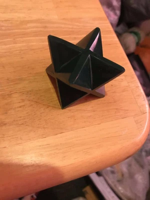 £20 • Buy Gorgeous Dark Green Bloodstone Large Merkaba