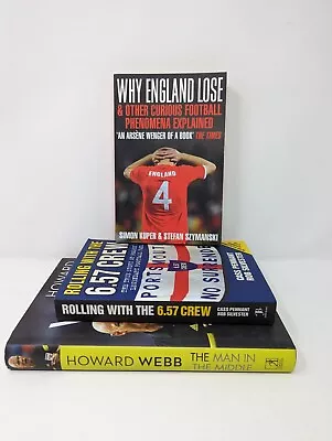 £11.90 • Buy 3 Football Books - Portsmouth FC, Howard Webb & England