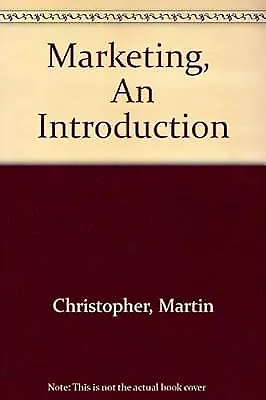 Marketing  An Introduction Christopher Martin & Etc. & McDonald Malcolm Use • £3.35