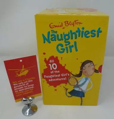 The Naughtiest Girl Books By Enid Blyton 10 Books In A Box Set           BK1 • £5.95