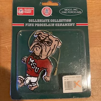 Mississippi State Officially Licensed Mascot Ornament • $10