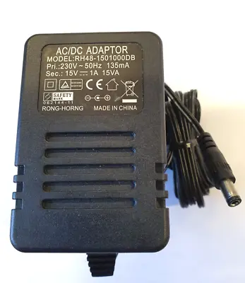 Ac/dc Adapter Power Supply Rh-48-1501000db  15v 1a • £7.85