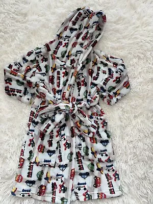 Vaenait Baby Sz. S (1T-3T) Soft Plush Hooded Bathrobe. Cute Fun. Extremely Soft • $19.99