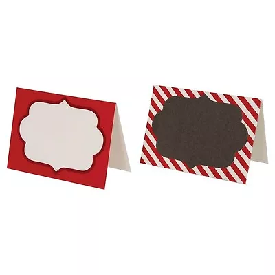 New  12PK Spritz Christmas Chalkboard Place Cards Tperfect For Weddings Birthday • £2.88