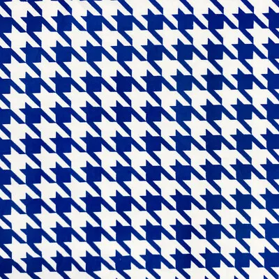 Houndstooth Printed DTY 4-Way Stretch Brushed Fabric 58/60  Wide By The Yard • $10.49