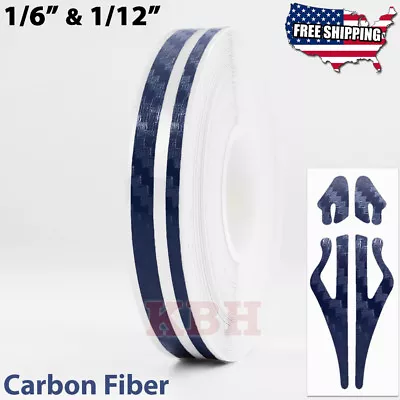 1/12  1/6  Vinyl Pinstriping Pin Stripe Double Line Tape Decal Sticker 2mm 4mm • $9.95