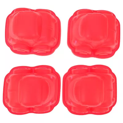  4 Pcs Chocolate Mould Silicone Candy Mold Car Baking Cake Pan • £9.99